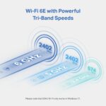 TP-Link AXE5400 WiFi 6E USB Adapter for Desktop PC (Archer TXE70UH) Tri-Band Wireless Network Adapter, Ultra-Low Latency, MU-MIMO, OFDMA, Refined Security, WPA3, Supports Windows 11/10 - Image 3