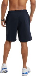 Champion Mens 9" Lounge Shorts, Standard Fit, Lightweight, Available in Regular and Big & Tall - Image 2