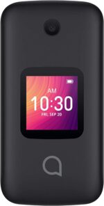 Alcatel GO FLIP 3 Black 4GB 4052W (GSM Unlocked) Flip Phone - For Senior Easy Use (Renewed) - Image 2