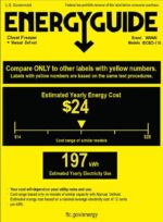 WANAI Chest Freezer 5.0 Cu.Ft Large Deep Freezers Freestanding Top Open 7 Temp Control Low Noise with Removable Basket for Dorm Apartment Home Kitchen - Image 9