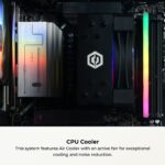 CyberPowerPC Gamer Master Gaming PC, AMD Ryzen 7 8700F 4.1GHz, GeForce RTX 5060 Ti 8GB, 16GB DDR5, 1TB PCIe 4.0 SSD, WiFi Ready & Windows 11 Home (GMA2900A2) - Image 7