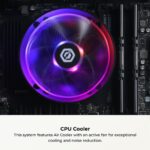 CYBERPOWERPC Gamer Master Gaming PC, AMD Ryzen 5 5500 3.6GHz, Radeon RX 6400 4GB, 16GB DDR4, 500GB PCIe Gen4 SSD, WiFi Ready & Windows 11 Home (GMA3100A) - Image 7