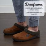 Dearfoams Men’s Brendan Indoor/Outdoor Breathable Memory Foam Clog House Shoe with Wide Widths Slipper - Image 2