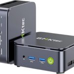 GMKtec G10 Mini PC Computer, Ryzen 5 3500U (Beats N150/3300U/3200U), 16GB RAM 512GB SSD 2.5GbE NIC LAN Desktop Office Home Business HTPC, Triple 4K Display, WiFi, BT, USB-C, DP, Type-C PD, HDMI 2.1