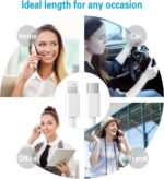 RCTech USB C to Lightning Cable 3Pack 6FT [MFi Certified] iPhone Fast Charger Cable USB-C Power Delivery Charging Cord for iPhone 14/13/12/11/XS/XR/X/8/iPad, White - Image 6