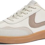 LUCKY STEP Women's Retro Fashion Sneakers Classic Casual Walking Shoes Non Slip Comfort Skate Shoes