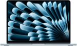 Apple 2025 MacBook Air 13-inch Laptop with M4 chip: Built for Apple Intelligence, 13.6-inch Liquid Retina Display, 24GB Unified Memory, 512GB SSD Storage, 12MP Center Stage Camera, Touch ID; Sky Blue