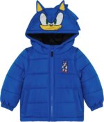 Sonic The Hedgehog Boy’s Heavyweight 2-Piece Snow Bib & Jacket Snowsuit - Image 2