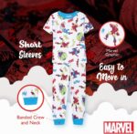 Marvel Boys' 6-piece Snug-fit Cotton Pajama Set, Soft & Cute for Kids, Comfortable Nightwear - Image 5