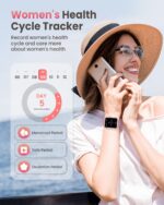 Smart Watch for Women Men Fitness: 1.85" Smart Watch with 30 Days+ Battery Life Make/Recive Call Heart Rate SpO2 Sleep Monitor 120+ Sport IP68 Waterproof Fitness Tracker Watch for iPhone Android - Image 7