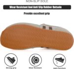 Fashion Sneakers for Women Wide Width Casual Sneakers Genuine Leather Walking Shoes Trendy Lightweight Comfort Lace-Up Non Slip for Outdoor with Memory Foam Insole - Image 4