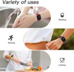 6 Pack Nylon Sport Loop Band Compatible with Apple Watch Band 38mm 40mm 41mm 42mm 44mm 45mm 46mm 49mm Women Men, Soft Adjustable Braided Replacement Straps for iWatch Series 11 10 9 8 7 6 5 4 3 2 1 SE Ultra - Image 6