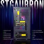 STGAubron Prebuilt Gaming PC Desktop, Radeon RX 550 4G, Intel Core i5 up to 3.6GHz, 16G RAM, 512G SSD, WiFi 6, BT 5.0, RGB Fan x2, Windows 11 Home - Image 5