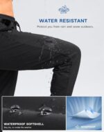 G Gradual Men's Fleece Lined Pants with Zipper Pocket Winter Warm Athletic Joggers Sweatpants for Men Workout Running Gym - Image 6