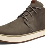 OLUKAI Papaku 'Ili Men's Boots, Durable Waterproof Leather, Cozy Quilted Lining, All-Day Underfoot Cushion, Comfort & Wet Grip Rubber Soles