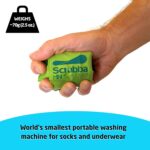 Scrubba Wash Bag MINI Ultra-Compact Washing Machine - Ideal for Travel, Camping & Hiking | Portable Washer & Dry Bag, 50% smaller than original Scrubba - Image 2