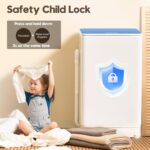 Auertech 18 lbs Portable Washing Machine, Fully Automatic Portable Washer with LED Display, 7 Wash Cycles, 4 Water Levels, Top Load Washing Machine for Apartment, RV, Dorm, Home - Image 6