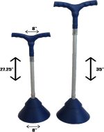 Portable Hand Powered High Efficiency Clothes Washing Machine - Improved Heavy Duty Riveted Metal Threads - Image 8