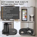 2182179 Refrigerator Door Cam Kit for Whirlpool Kenmore Admiral Refrigerators Door Closer Cam WP2182179 W10329686 2155311 AP6005980 PS11739042 - Image 5