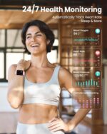 Smart Watch for Women Men Fitness: 1.85" Smart Watch with 30 Days+ Battery Life Make/Recive Call Heart Rate SpO2 Sleep Monitor 120+ Sport IP68 Waterproof Fitness Tracker Watch for iPhone Android - Image 4