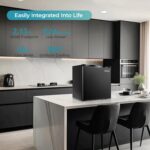 EUHOMY 1.1 Cubic Feet Mini Freezer, Countertop, Single Door Compact Upright Freezer with Reversible Door, Removable Shelves, Small freezer for Home/Dorms/Apartment/Office, New Black - Image 8