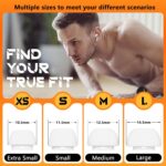 4 Pairs Replacement Ear Tips for AirPods Pro 2nd/1st Generation with Portable Storage Box & Cleaner Pen,Noise Reduction Holewith & Built-in dust Guard Screen,Silicone Ear Tips for AirPods Pro (White) - Image 2