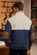 Mens Corduroy Fleece-Lined Sweatshirts Winter Heavyweight Casual Fashion Button Pullover (S-3XL) - Image 8