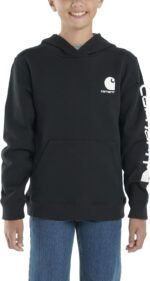Carhartt Kid's CA6272 Long-Sleeve Graphic Sweatshirt - Boys