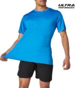 Men’s Athletic Short Sleeve Gym Workout T-Shirts 2 Pack Mens Dry Fit Tees Moisture Wicking Crew Neck Running T Shirt for Men - Image 3