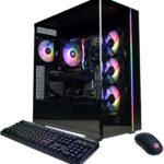 CyberPowerPC Gamer Master Gaming PC, AMD Ryzen 7 8700F 4.1GHz, GeForce RTX 5060 Ti 8GB, 16GB DDR5, 1TB PCIe 4.0 SSD, WiFi Ready & Windows 11 Home (GMA2900A2)