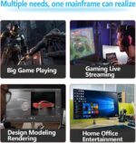 Desktop Computers,32G RAM,1TB NVMe SSD,Core i5-12400F,RTX 3050 6G,Prebuilt Gaming PC,Tower Computer Gamer,Work,VR,4K,Home and Business WiFi 6 White - Image 7