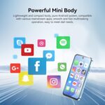 3G Mini Smartphone Unlocked Android System 3.88-Inch HD Touch Screen Mini Phone Dual Cameras Dual SIM Compact Mobile Suitable for Kids and Students 2GB+16GB (Black) - Image 6