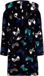 Hooded Plush Robe For Boys- Fluffy Winter PJ Robe With Pockets, Hoodie & Belt- Boys And Teens’ Ultra-Soft Bathrobe - Image 7