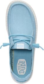 HEYDUDE Wendy Stretch Canvas Women’s Shoes, Women’s Slip-on Loafers, Comfortable & Light-Weight - Image 2