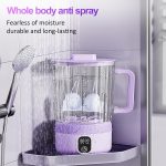Underwear Washing Machine, Upgrade 2.5L Handle Portable Small Mini Washing Machine for Underwear & Small Clothes, Rechargeable Travel Laundry Washer With Deep Cleaning, for Apartments, Dorms, RVs - Image 3