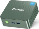 GMKtec Mini PC, Intel Twin Lake N150 (Upgraded N100), 16GB DDR4 RAM 512GB PCIe M.2 SSD, Desktop Computer 4K Dual HDMI/USB3.2/WiFi 6/BT5.2/2.5GbE RJ45 for Office, Business