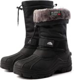 ALEADER Men's Winter Waterproof Insulated Shell Warm Inner Comfortable Outdoor Snow Boots - Image 5