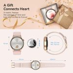 Smart Watch for Women, Answer/Make Call, 1.32'' AMOLED Ultra-Clear Screen Fitness Tracker with Heart Rate/Sleep/SpO2 Monitor, Smartwatch for iPhone/Samsung/Android, 110+ Sport Modes, 3ATM Waterproof - Image 6