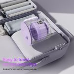 Underwear Washing Machine, Upgrade 2.5L Handle Portable Small Mini Washing Machine for Underwear & Small Clothes, Rechargeable Travel Laundry Washer With Deep Cleaning, for Apartments, Dorms, RVs - Image 5