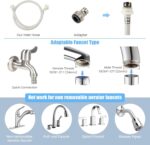 Giantex Portable Washing Machine, Full Automatic Washer and Dryer Combo, with Built-in Pump Drain 8 LBS Capacity Compact Laundry Washer Spin Dryer for Apartment RV Dorm - Image 9