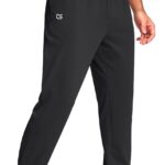 G Gradual Men's Fleece Lined Pants with Zipper Pocket Winter Warm Athletic Joggers Sweatpants for Men Workout Running Gym