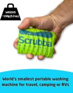 Scrubba Wash Bag Portable Washing Machine - Lightweight Manual Washing Machine for Travel, Camping, Laundry, Baby Clothes - Travel Essentials, Gift - use with Laundry Detergent/Sheets - 5.3 oz. - Image 2