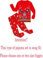 Family Feeling Kids & Toddler Girls Boys Pajamas 2 Piece Pjs Set 100% Cotton Sleepwear - Image 2