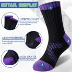 SeeyAN Kids Socks Boys Crew Athletic Half Cushioned Cotton Sport Running Breathable Socks 6 Pairs - Image 5