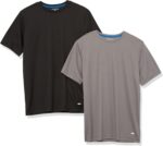 Amazon Essentials Men's Performance Tech Workout T-Shirts, Pack of 2