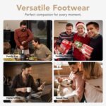 VeraCosy Men's Cozy Slip-on Slippers Corduroy Memory Foam Indoor House Shoes - Image 7