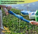 Ultra-Light Clothes Wringer – 2025 Upgraded Version with Wider Towel – Manual Hand Crank Laundry Dryer for Travel, Camping & Off-Grid Use – Compact & Eco-Friendly - Image 9