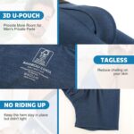 BAMBOO COOL Breathable Men's Underwear Modern Multipack Comfortsoft Moisture-Wicking Boxer Briefs 6 Pack - Image 3