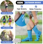 Sandsuced 6 Pairs Kids Boys Socks Athletic Basketball Sport Youth Crew Cotton Soft Breathable Socks for Outdoor - Image 5