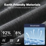 BAMBOO COOL Men's Ultra ComfortSoft Underwear, Moisture Wicking & Breathable No Ride Up Boxer Briefs with Fly, Multipack - Image 5